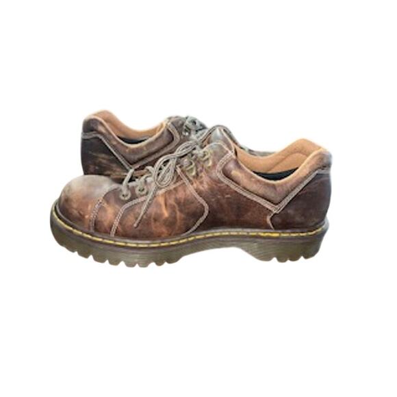 Docs Martens 10940 Grizzly Leather Chunky Lace Up Derby Mn’s Sz 14 Vtg main image 4